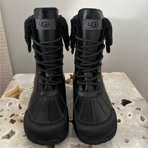 UGG Black Winter & Rain Boots